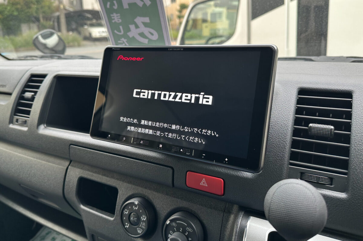 セドナタイプ4 納車整備中❗️楽ナビ取付完了