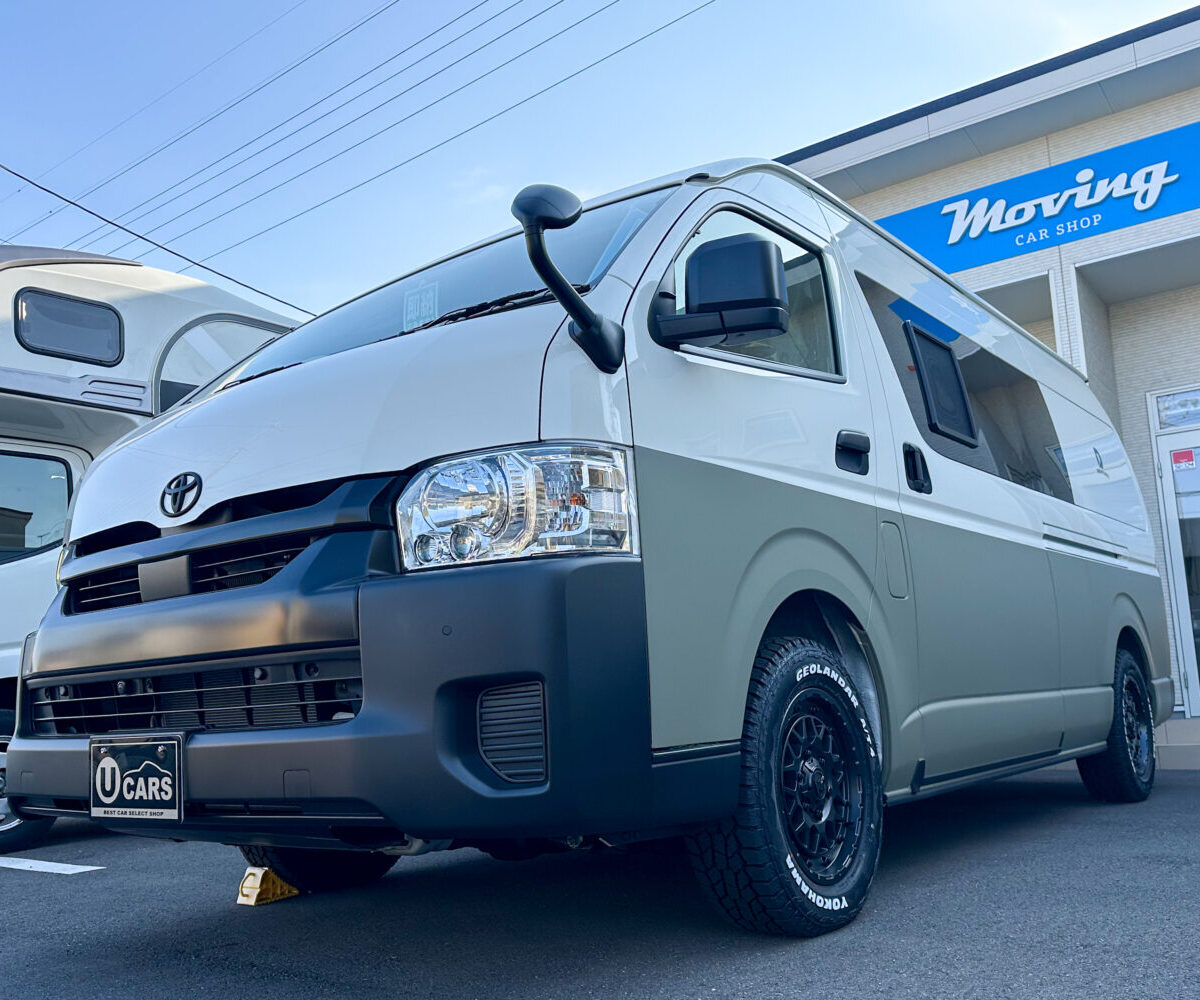 【即納！】DreamDrive KUMA Q ディーゼル4WDで力強い走り！車内はオシャレなバンコンの決定版！！