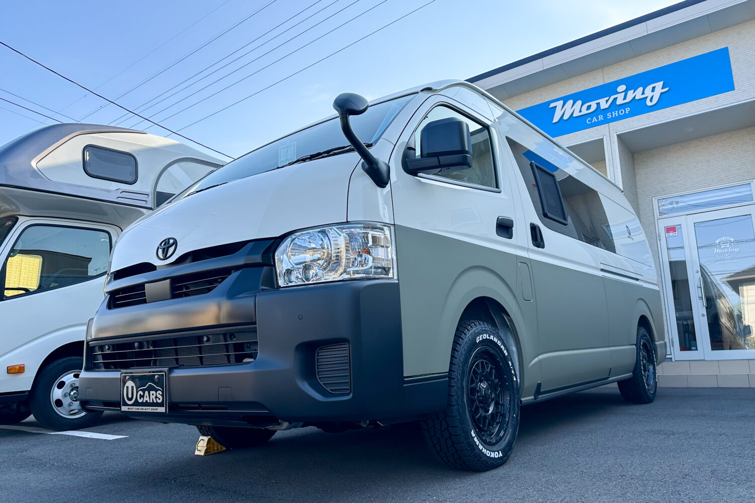 【即納！】DreamDrive KUMA Q ディーゼル4WDで力強い走り！車内はオシャレなバンコンの決定版！！